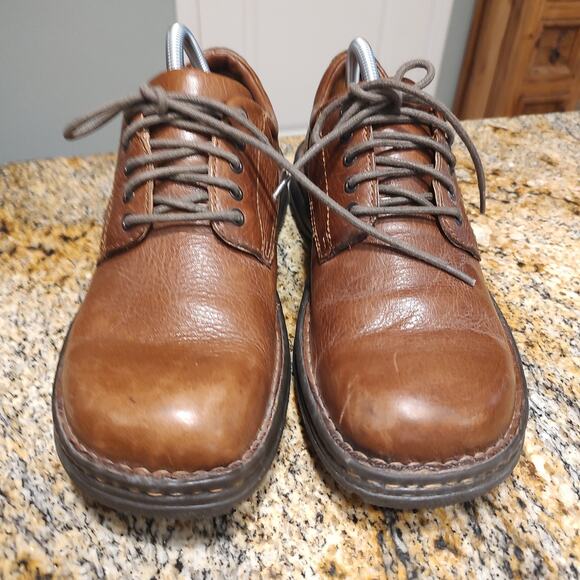 Born Brown Leather Shoes Size 9 M 42.5 Model C8110 - Picture 9 of 15